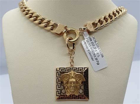 versace kette echt gold|does versace jewelry sell gold.